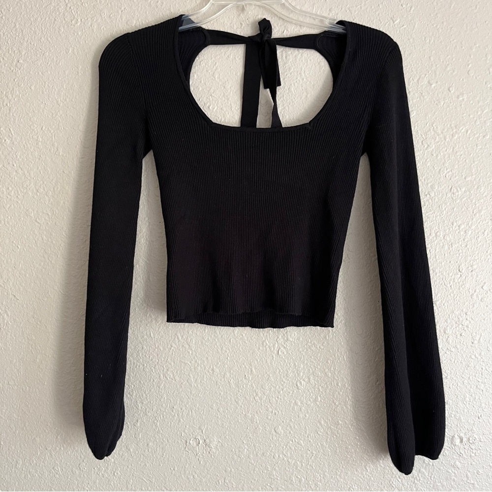 Lulus ribbed long sleeve